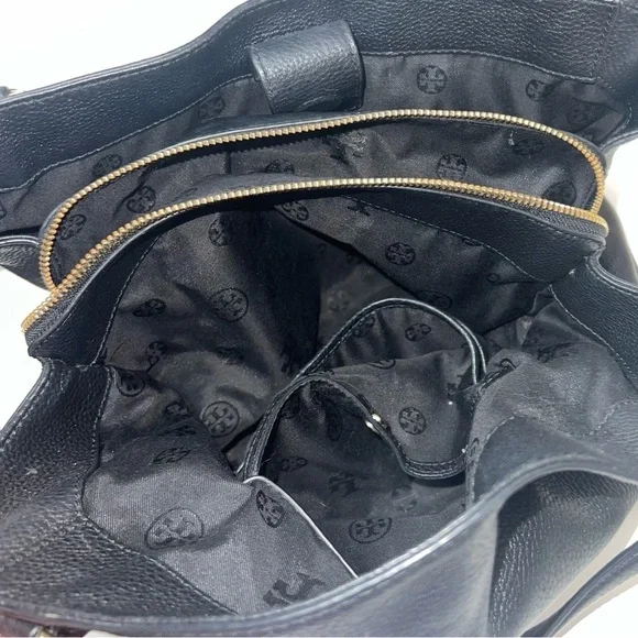 *Tory Burch- Black Tory Burch Large Harper Tote - Picture 11 of 12